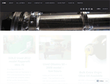 Tablet Screenshot of olivemachinery.com